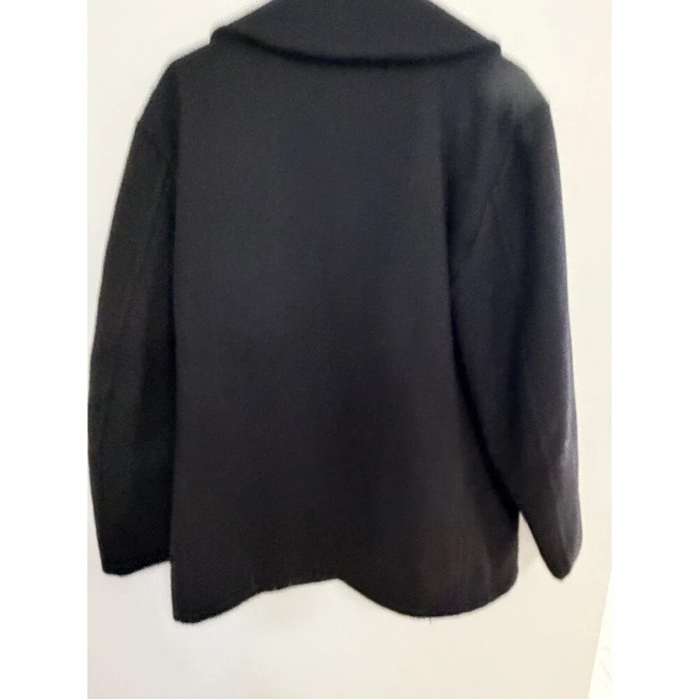Vintage Us Navy Pea Coat Men's Size Medium, MP752394